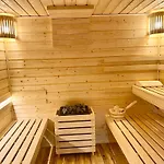 Caloroczny -mazury Gizycko Sauna Jacuzii Kominek Village de vacances Fuleda