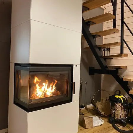 Prázdninový areál Caloroczny -mazury Gizycko Sauna Jacuzii Kominek Fuleda