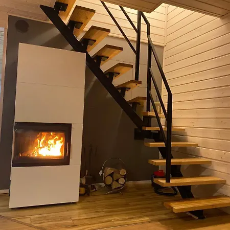 Caloroczny -mazury Gizycko Sauna Jacuzii Kominek Holiday park