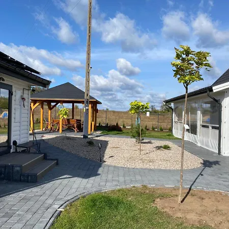 Prázdninový areál Caloroczny -mazury Gizycko Sauna Jacuzii Kominek