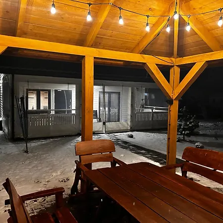 Prázdninový areál Caloroczny -mazury Gizycko Sauna Jacuzii Kominek Fuleda