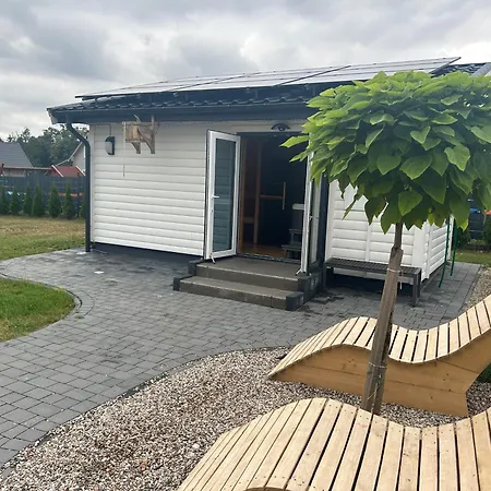 Prázdninový areál Caloroczny -mazury Gizycko Sauna Jacuzii Kominek *