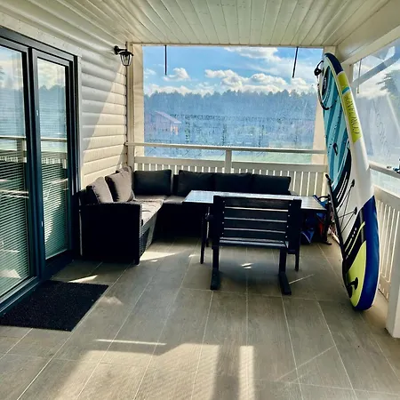 Kompleks wypoczynkowy Całoroczny -mazury Giżycko Sauna Jacuzii Kominek Fuleda