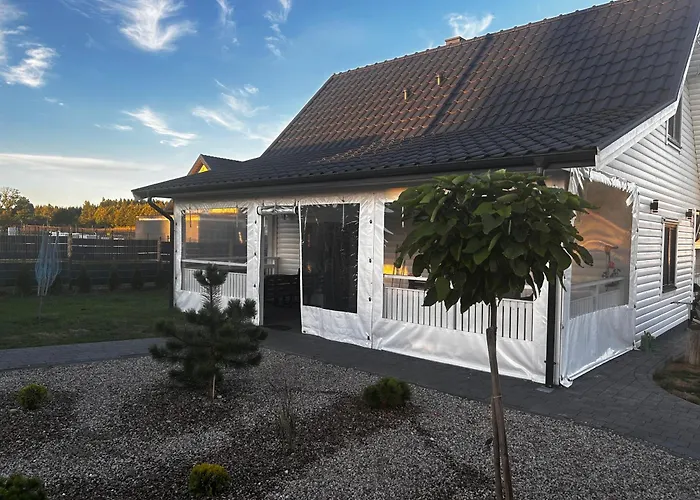 Kompleks wypoczynkowy Całoroczny -mazury Giżycko Sauna Jacuzii Kominek