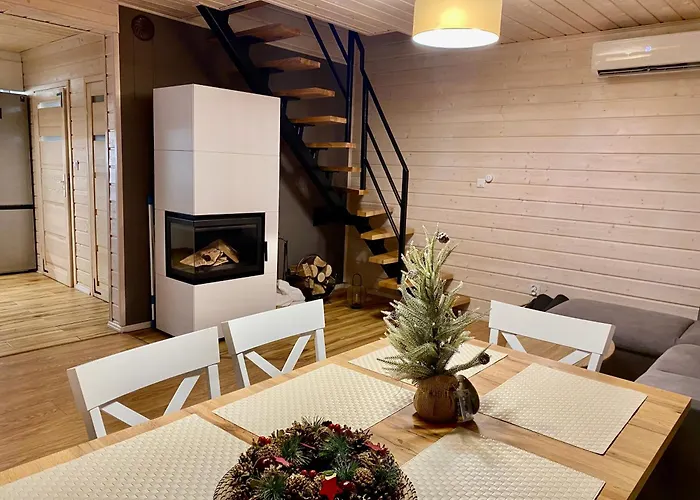 Całoroczny -mazury Giżycko Sauna Jacuzii Kominek * Fuleda