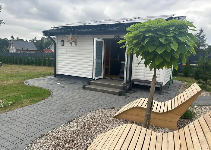 Kompleks wypoczynkowy Całoroczny -mazury Giżycko Sauna Jacuzii Kominek *